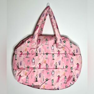 Betsey Johnson Weekender Puffer Duffel Bag